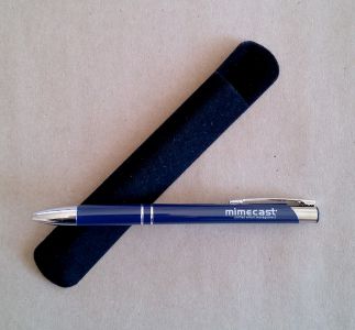 Engraved pen for Mimecast