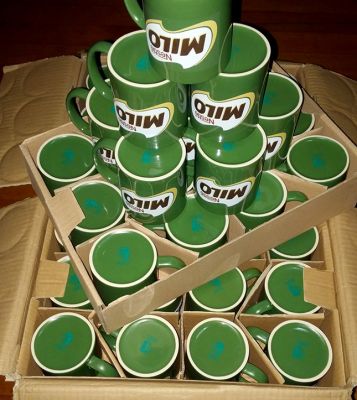 Milo branded mugs