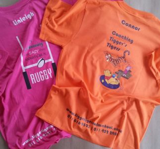 Personalised T-shirts For Tigger Tiger Swim School Staff